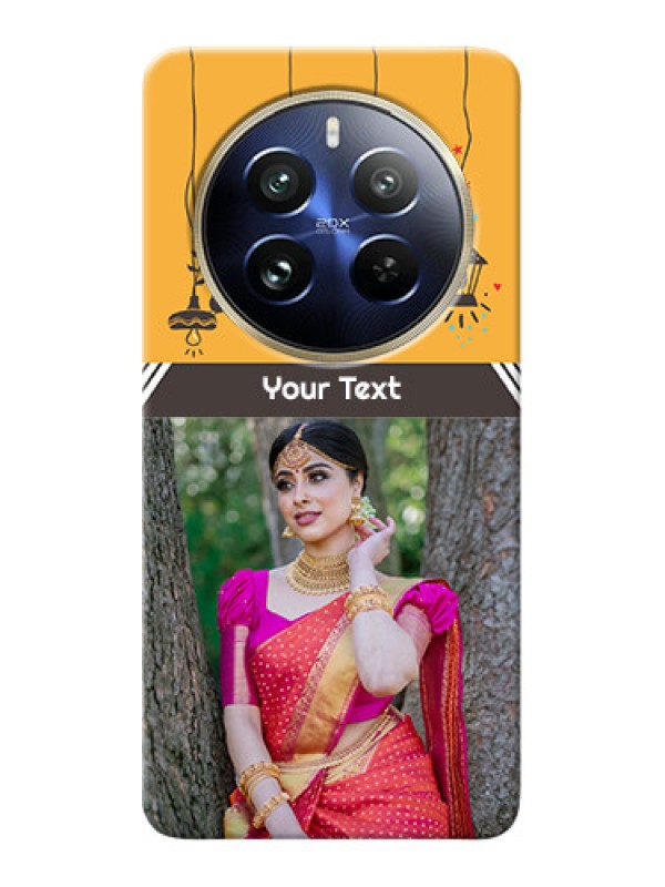 Custom Realme 12 Pro Plus 5G custom back covers with Family Picture and Icons