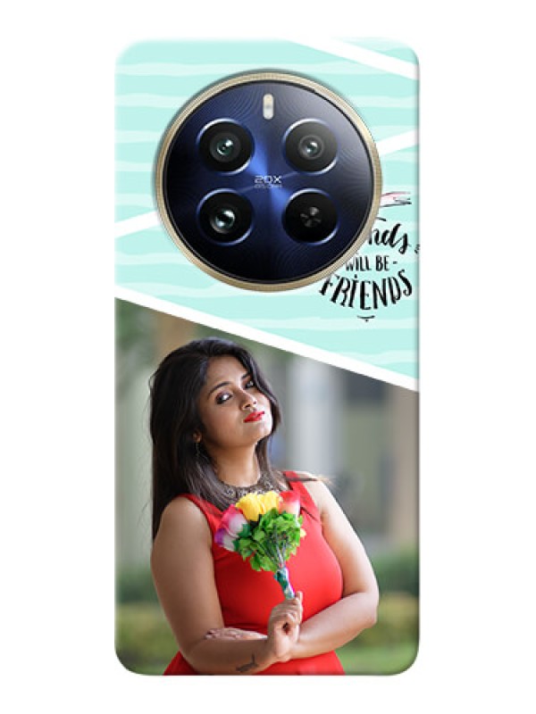 Custom Realme 12 Pro Plus 5G Mobile Back Covers: Friends Picture Icon Design