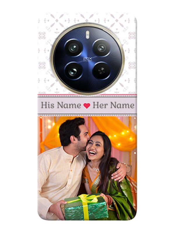Custom Realme 12 Pro Plus 5G Phone Cases with Photo and Ethnic Design