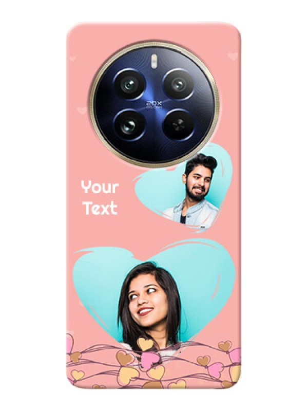 Custom Realme 12 Pro Plus 5G customized phone cases: Love Doodle Design