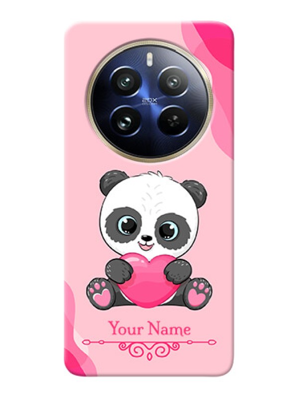 Custom Realme 12 Pro Plus 5G Custom Mobile Case with Cute Panda Design