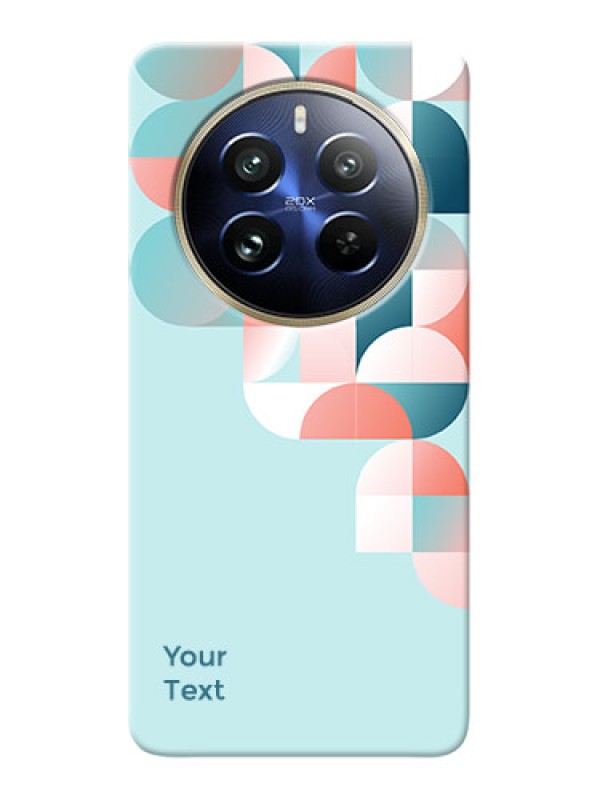 Custom Realme 12 Pro Plus 5G Custom Phone Case with Stylish Semiwithcircle Pattern Design