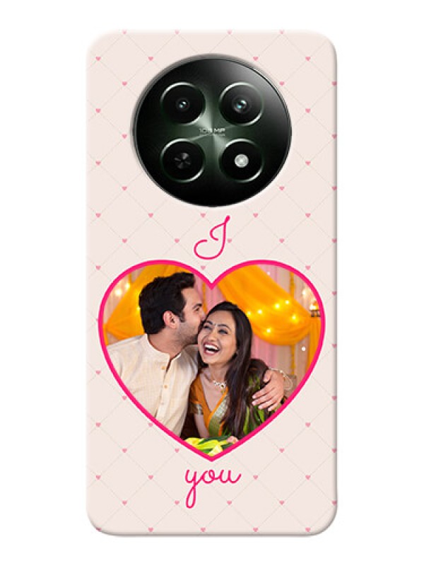 Custom Realme 12X 5G Personalized Mobile Covers: Heart Shape Design