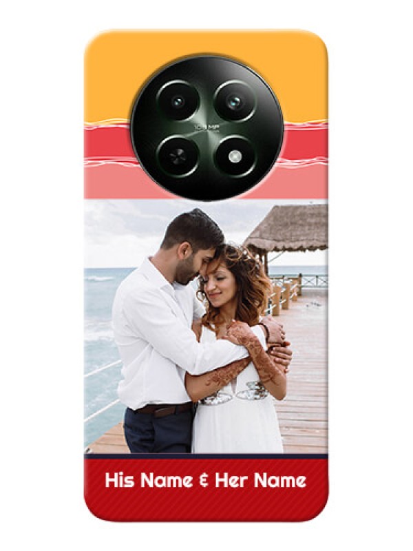 Custom Realme 12X 5G custom mobile phone covers: Colorful Case Design