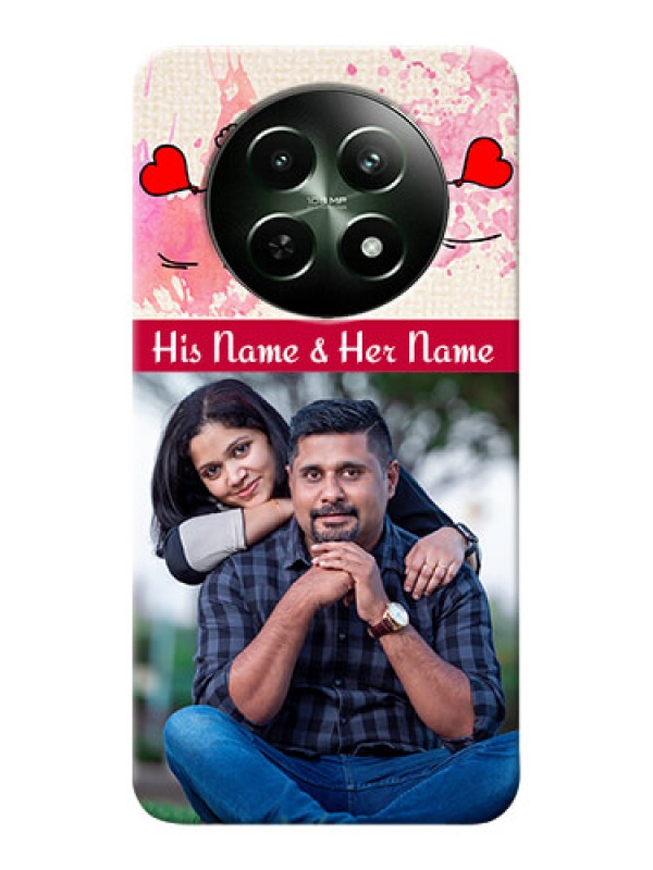 Custom Realme 12X 5G phone back covers: You and Me Case Design