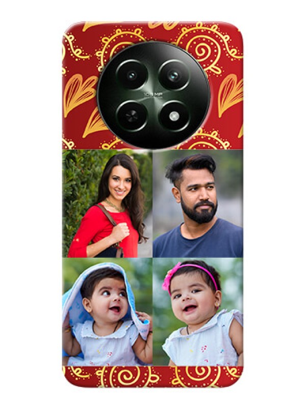 Custom Realme 12X 5G Mobile Phone Cases: 4 Image Traditional Design