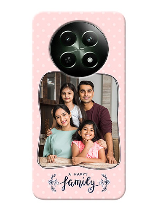 Custom Realme 12X 5G Personalized Phone Cases: Family with Dots Design