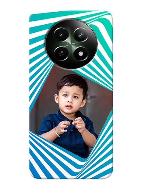 Custom Realme 12X 5G Personalised Mobile Covers: Abstract Spiral Design