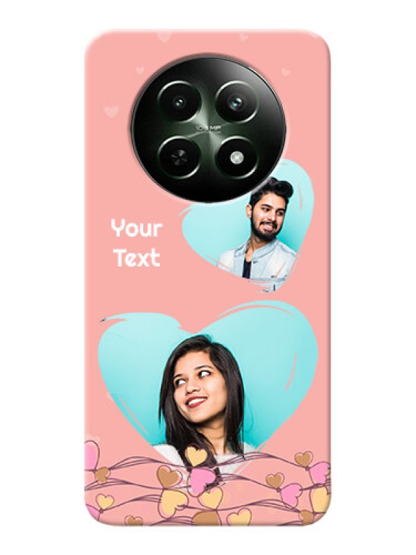 Custom Realme 12X 5G customized phone cases: Love Doodle Design