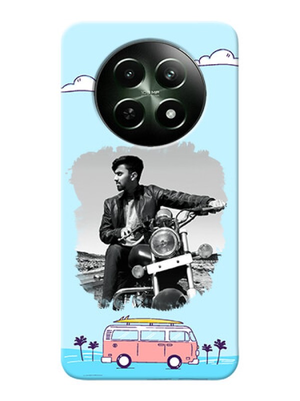 Custom Realme 12X 5G Mobile Covers Online: Travel & Adventure Design