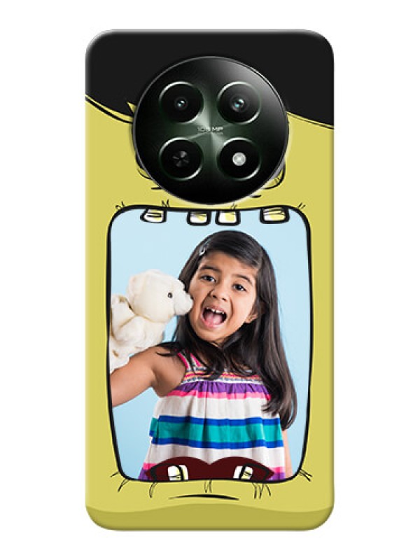 Custom Realme 12X 5G Mobile Covers: Cartoon monster back case Design
