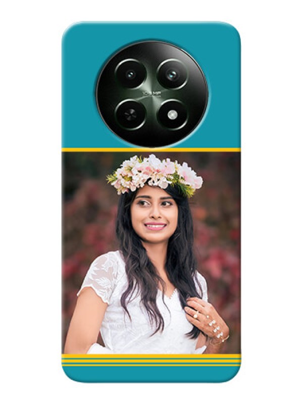 Custom Realme 13 5G personalized phone covers: Yellow And Blue Design