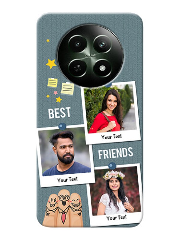 Custom Realme 13 5G Mobile Cases: Sticky Frames and Friendship Design