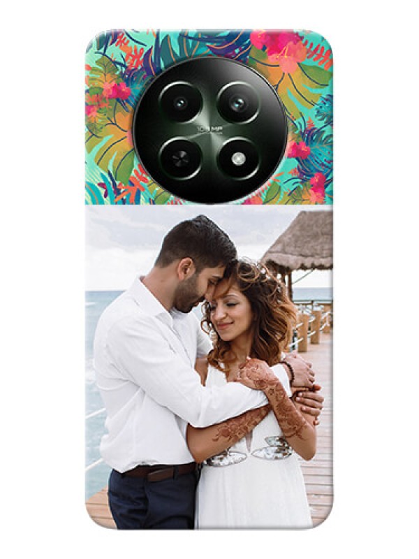 Custom Realme 13 5G Personalized Phone Cases: Watercolor Floral Design