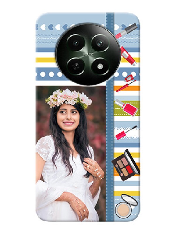 Custom Realme 13 5G Personalized Mobile Cases: Makeup Icons Design