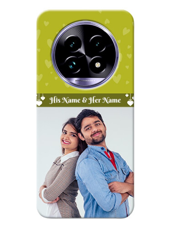 Custom Realme 13 Pro 5G custom mobile covers: You And Me Heart Design