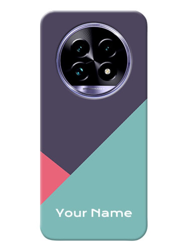 Custom Realme 13 Pro 5G Custom Mobile Case with Tri Color abstract Design