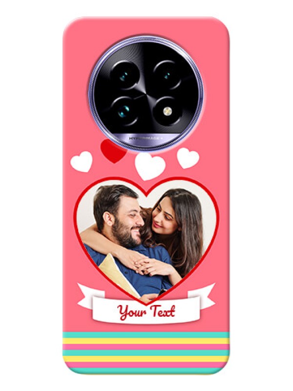 Custom Realme 13 Pro Plus 5G Personalised mobile covers: Love Doodle Design