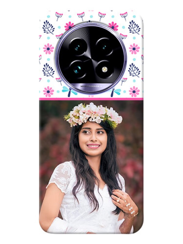 Custom Realme 13 Pro Plus 5G Mobile Covers: Colorful Flower Design