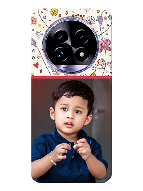 Custom Realme 13 Pro Plus 5G phone back covers: Premium Floral Design