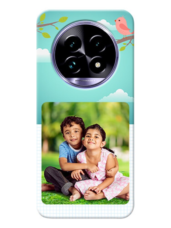 Custom Realme 13 Pro Plus 5G phone cases online: Doodle love Design