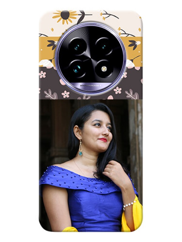 Custom Realme 13 Pro Plus 5G mobile cases online: Stylish Floral Design