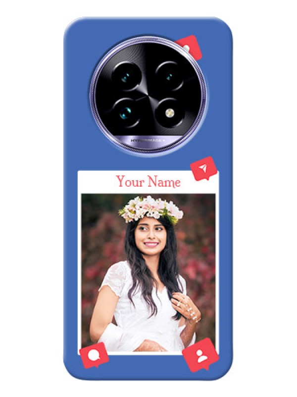 Custom Realme 13 Pro Plus 5G Custom Phone Case with Like Share And Comment Design