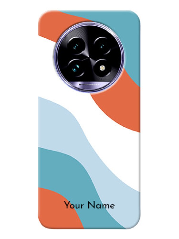 Custom Realme 13 Pro Plus 5G Custom Mobile Case with coloured Waves Design