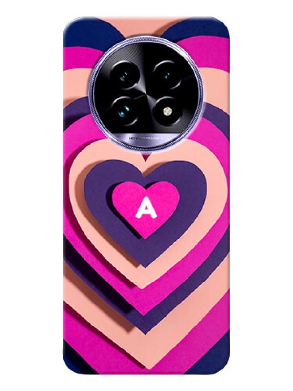 Custom Realme 13 Pro Plus 5G Custom Mobile Case with Cute Heart Pattern Design