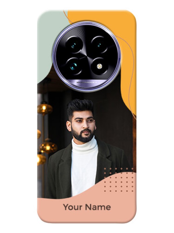 Custom Realme 13 Pro Plus 5G Personalized Phone Case with Tricoloured overlay design