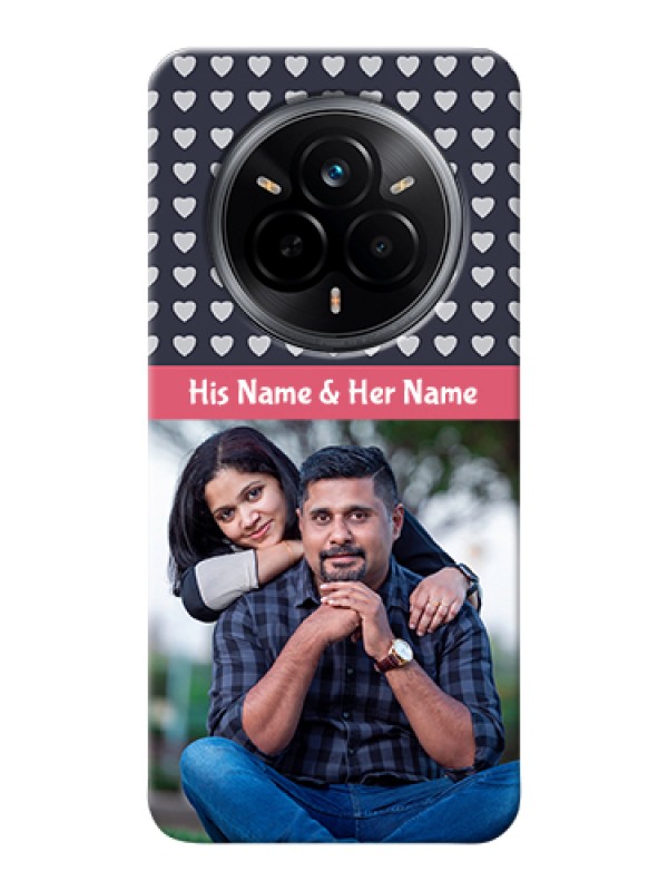 Custom Realme 14 Pro 5G Custom Hard Phone Case - Love Symbols Design