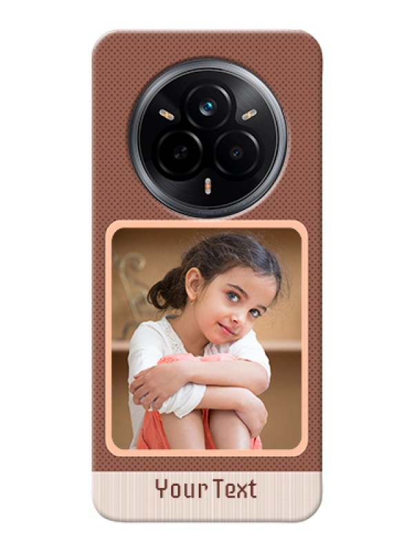 Custom Realme 14 Pro 5G Custom Hard Phone Case - Simple Pic Upload Design