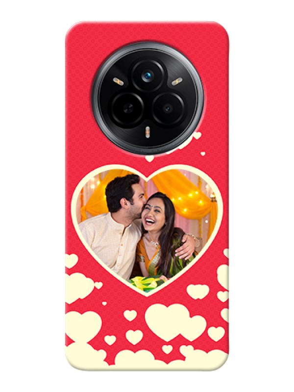 Custom Realme 14 Pro 5G Custom Hard Phone Case - Love Symbols Phone Cover Design