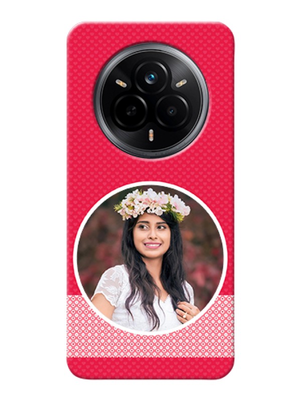 Custom Realme 14 Pro 5G Custom Hard Phone Case - Pink Color Pattern Design