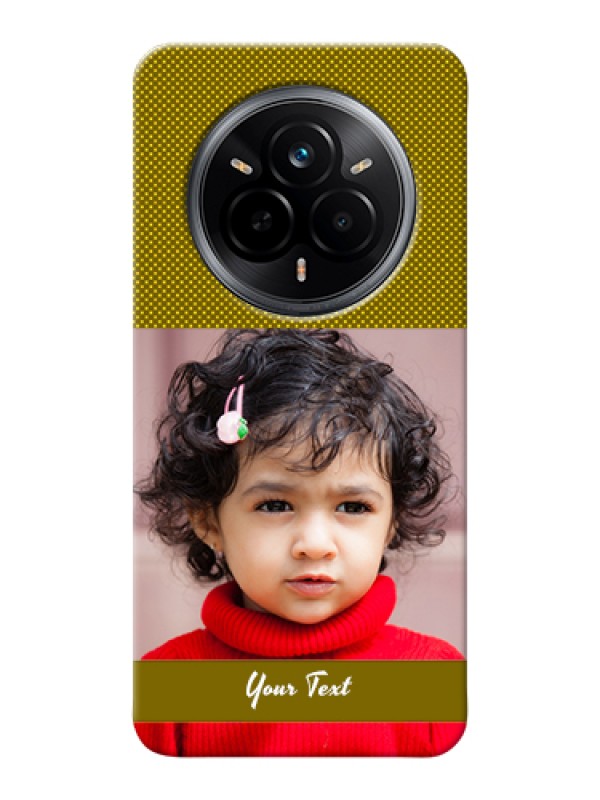 Custom Realme 14 Pro 5G Custom Hard Phone Case - Simple Green Color Design