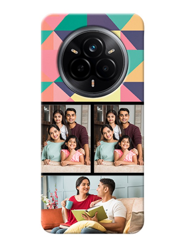 Custom Realme 14 Pro 5G Custom Hard Phone Case - Bulk Pic Upload Design