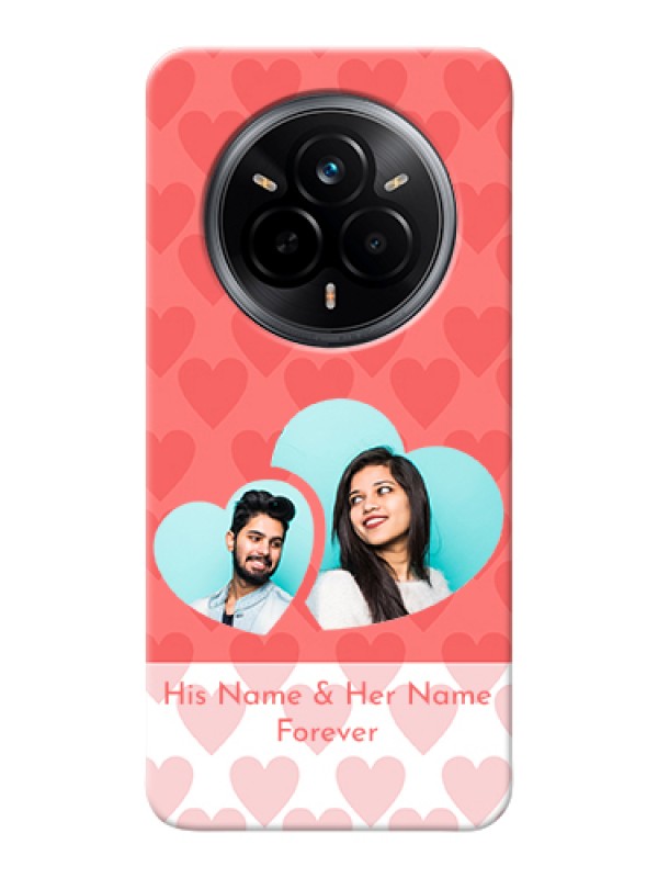 Custom Realme 14 Pro 5G Custom Hard Phone Case - Couple Pic Upload Design