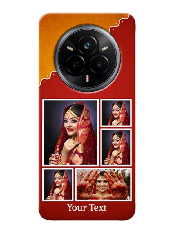 Custom Realme 14 Pro 5G Custom Hard Phone Case - Wedding Pic Upload Design