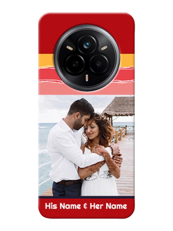 Custom Realme 14 Pro 5G Custom Hard Phone Case - Colorful Case Design