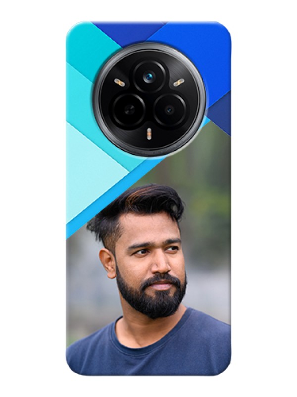 Custom Realme 14 Pro 5G Custom Hard Phone Case - Blue Pattern Design