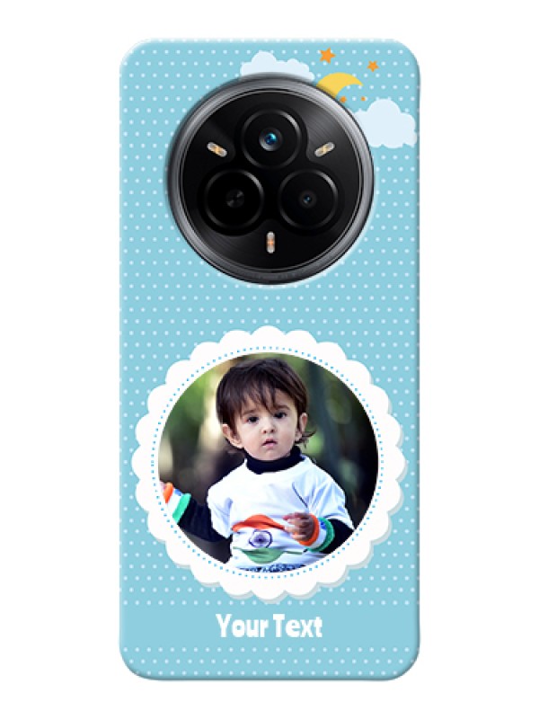 Custom Realme 14 Pro 5G Custom Hard Phone Case - Violet Pattern Design