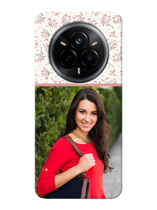 Custom Realme 14 Pro 5G Custom Hard Phone Case - Stunning Floral Design