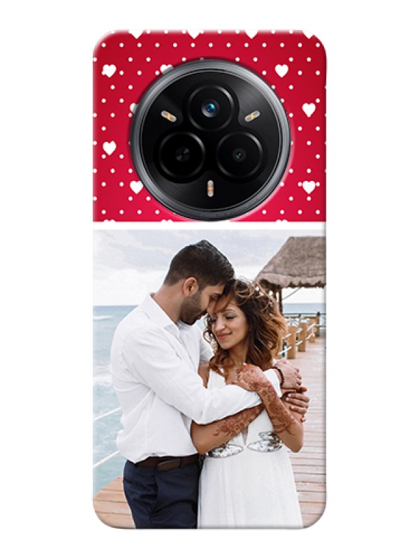 Custom Realme 14 Pro 5G Custom Hard Phone Case - Hearts Mobile Case Design