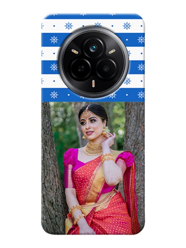 Custom Realme 14 Pro 5G Custom Hard Phone Case - Snow Pattern Design