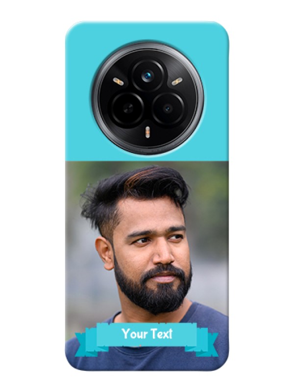 Custom Realme 14 Pro 5G Custom Hard Phone Case - Blue Color Design