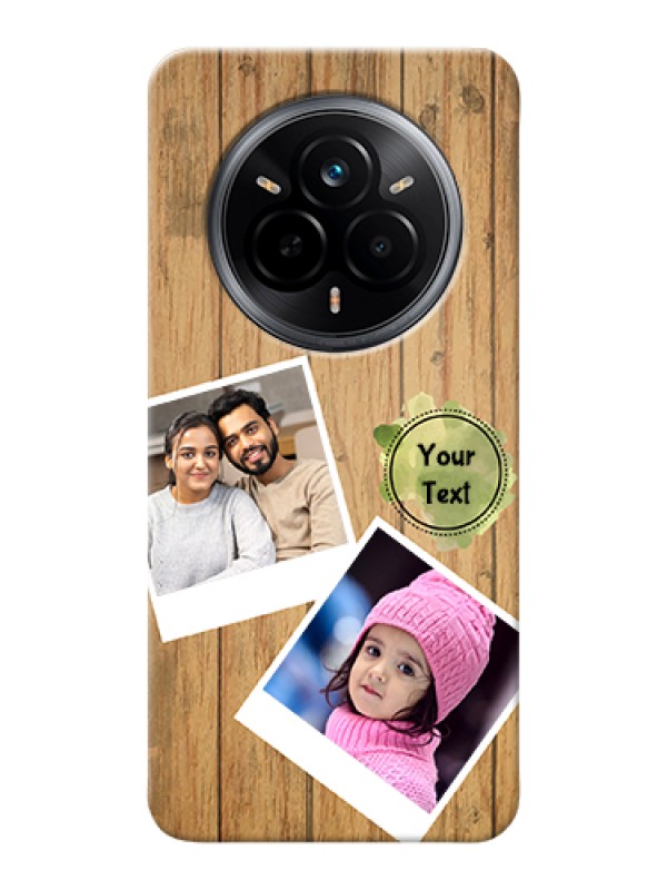 Custom Realme 14 Pro 5G Custom Hard Phone Case - Wooden Texture Design