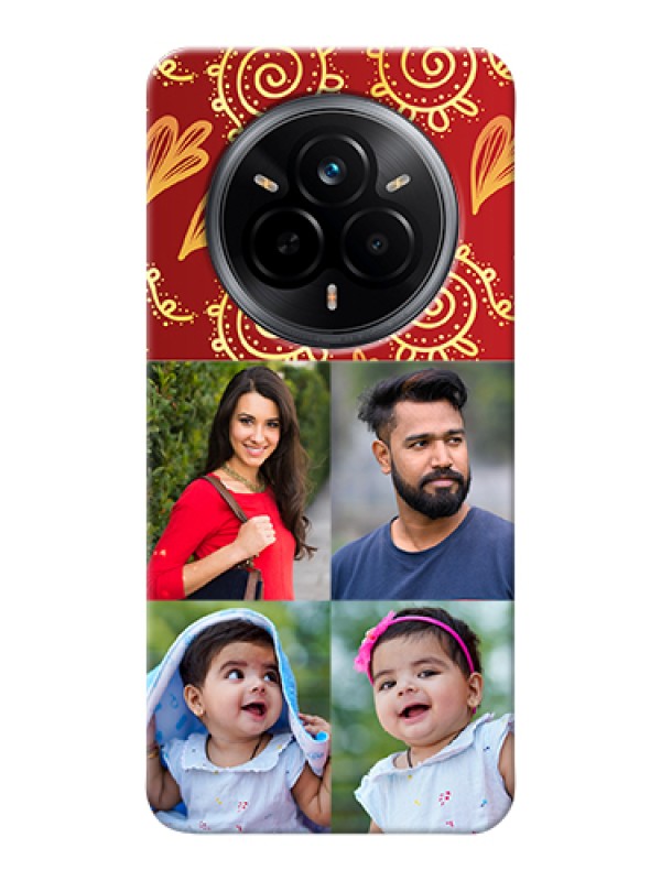 Custom Realme 14 Pro 5G Custom Hard Phone Case - 4 Image Traditional Design