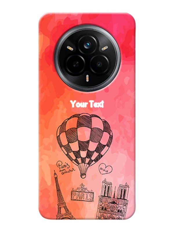 Custom Realme 14 Pro 5G Custom Hard Phone Case - Paris Theme Design