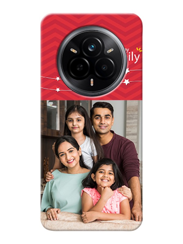 Custom Realme 14 Pro 5G Custom Hard Phone Case - Happy Family Design