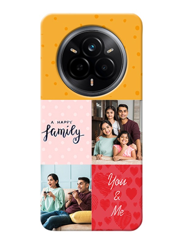 Custom Realme 14 Pro 5G Custom Hard Phone Case - Images With Quotes Design